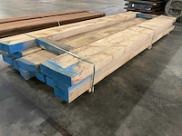 Europees eiken balken 80 mm ca. 0,713 m³ - afbeelding 3 van  5