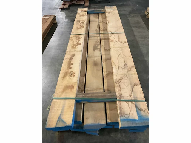Europees eiken balken 80 mm ca. 0,713 m³ - afbeelding 5 van  5