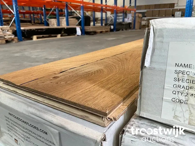 Europees eiken parket vloerdelen (ca. 24 m²) - afbeelding 4 van  7