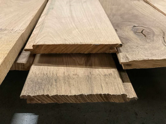 Europees eiken planchetten 15x120 mm (14x) - afbeelding 6 van  6