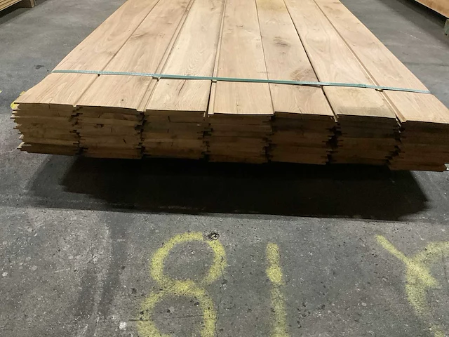 Europees eiken planchetten 15x140 mm (63x) - afbeelding 4 van  6