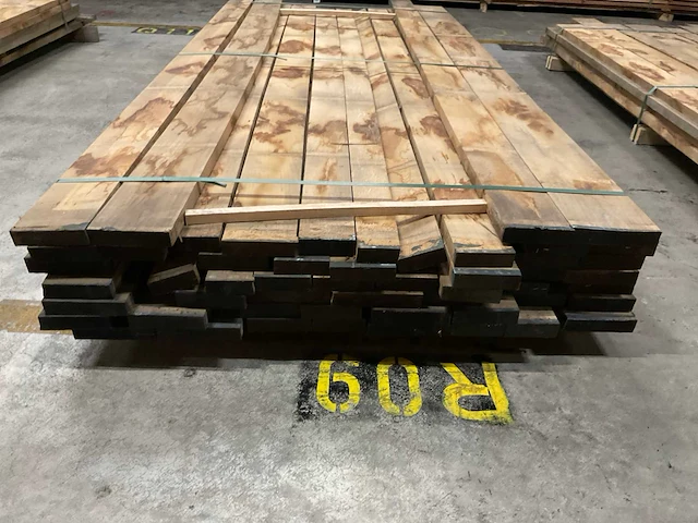 Europees eiken planken 27 mm ca. 0,428 m³ - afbeelding 2 van  5