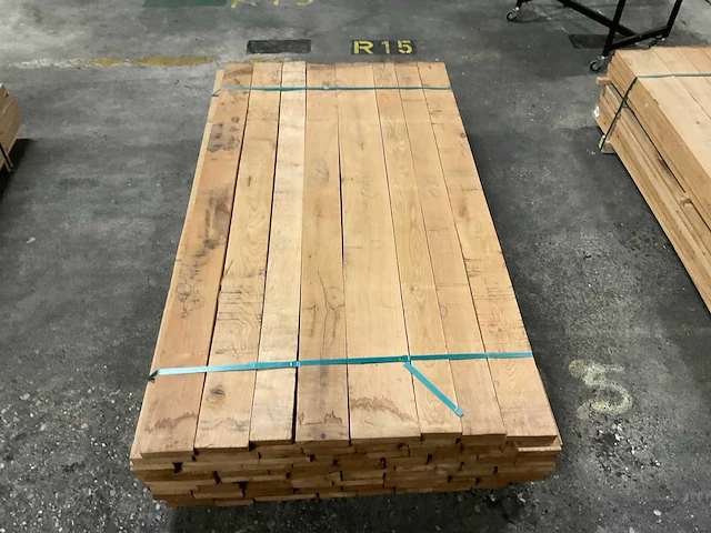 Europees eiken planken 27 mm ca. 0,496 m³ - afbeelding 5 van  5