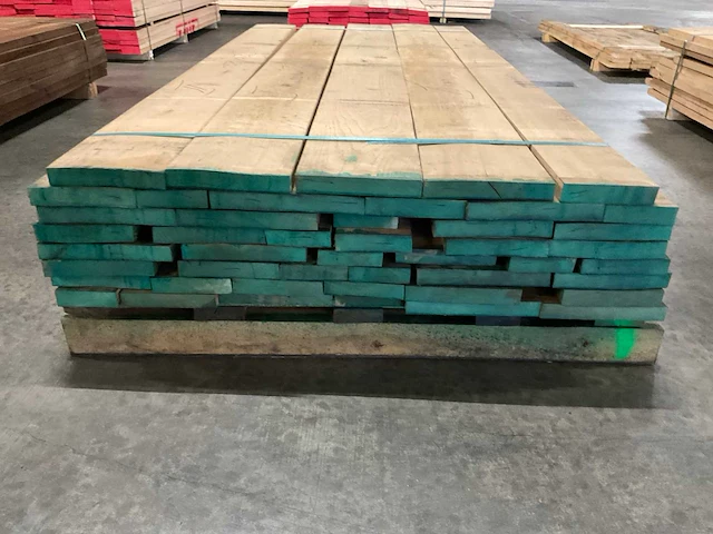 Europees eiken planken 27 mm ca. 0,565 m³ - afbeelding 2 van  5