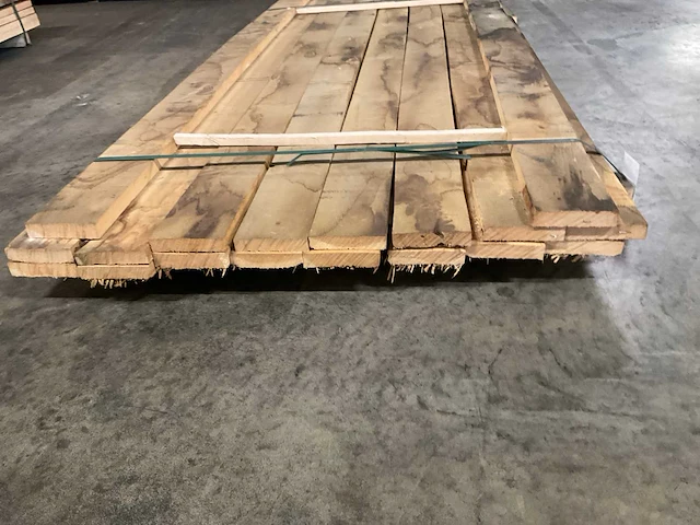 Europees eiken planken 27x120 mm ca. 0,131 m³ (18x) - afbeelding 2 van  5