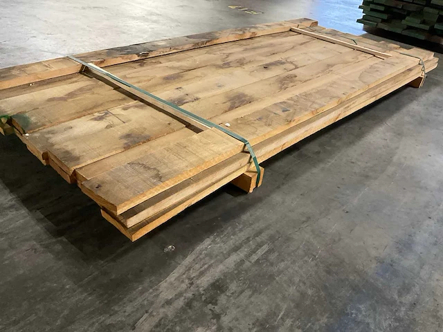 Europees eiken planken 27x120 mm ca. 0,131 m³ (18x) - afbeelding 3 van  5