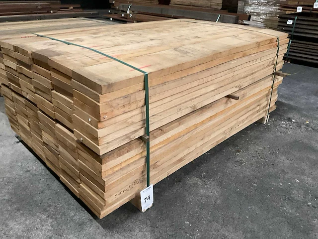 Europees eiken planken 27x160 mm (108x) - afbeelding 1 van  5