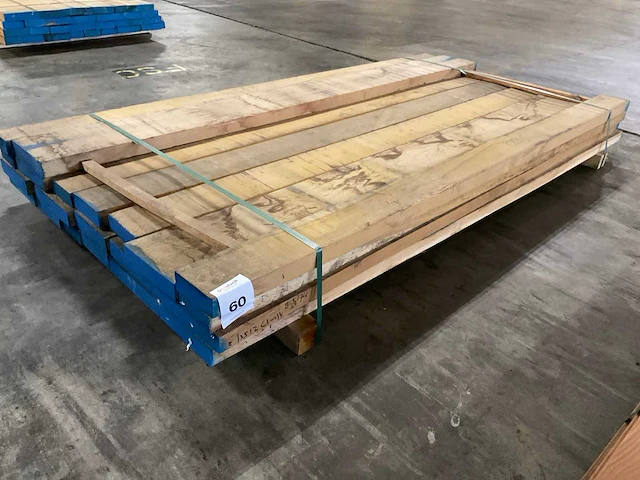 Europees eiken planken 40 mm ca. 0,274 m³ - afbeelding 1 van  5