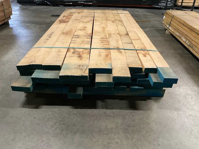 Europees eiken planken 40 mm ca. 0,323 m³ - afbeelding 4 van  5