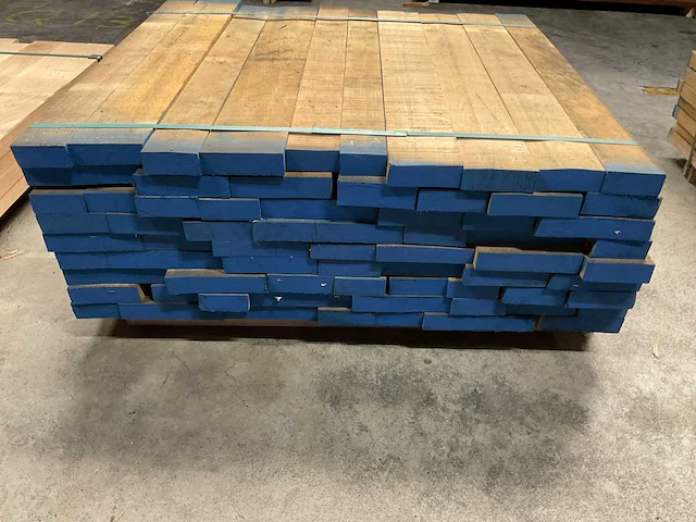 Europees eiken planken 40 mm ca. 0,452 m³ - afbeelding 2 van  5