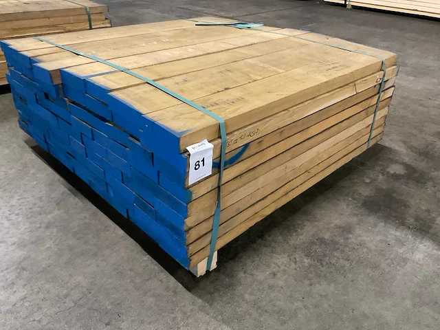 Europees eiken planken 40 mm ca. 0,474 m³ - afbeelding 1 van  5