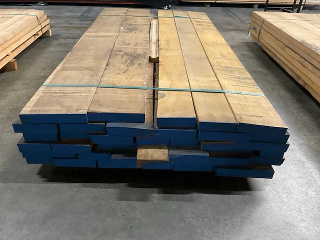Europees eiken planken 40 mm ca. 0,580 m³ - afbeelding 4 van  5