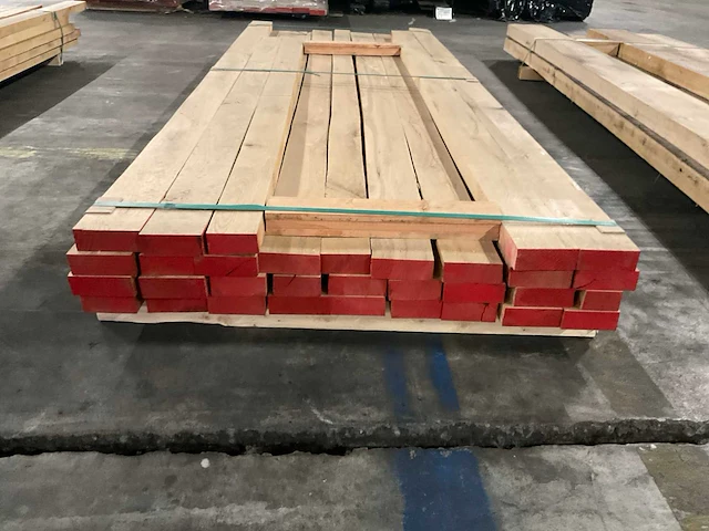 Europees eiken planken 40 mm geschaafd ca. 0,296 m³ - afbeelding 2 van  5