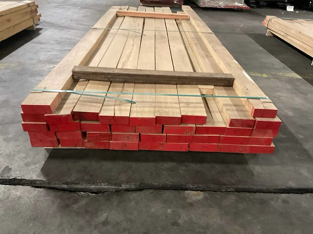 Europees eiken planken 40 mm geschaafd ca. 0,428 m³ - afbeelding 2 van  5