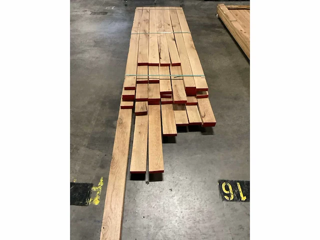 Europees eiken planken 40 mm geschaafd ca. 0,458 m³ - afbeelding 5 van  5