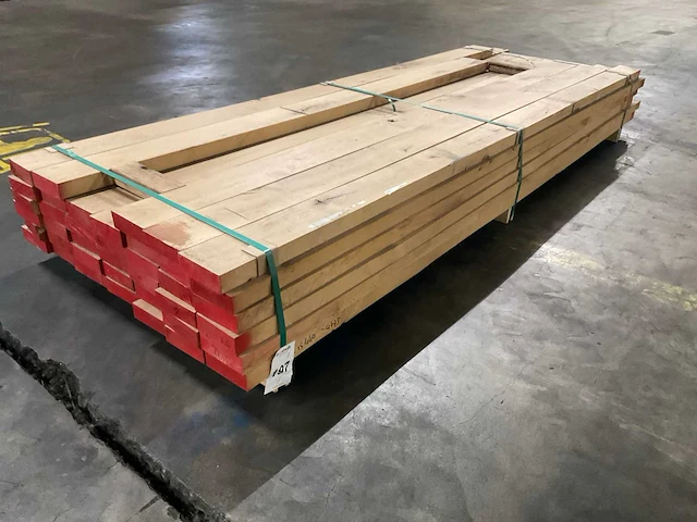 Europees eiken planken 40 mm geschaafd ca. 0,463 m³ - afbeelding 1 van  5