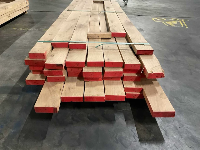 Europees eiken planken 40 mm geschaafd ca. 0,463 m³ - afbeelding 4 van  5