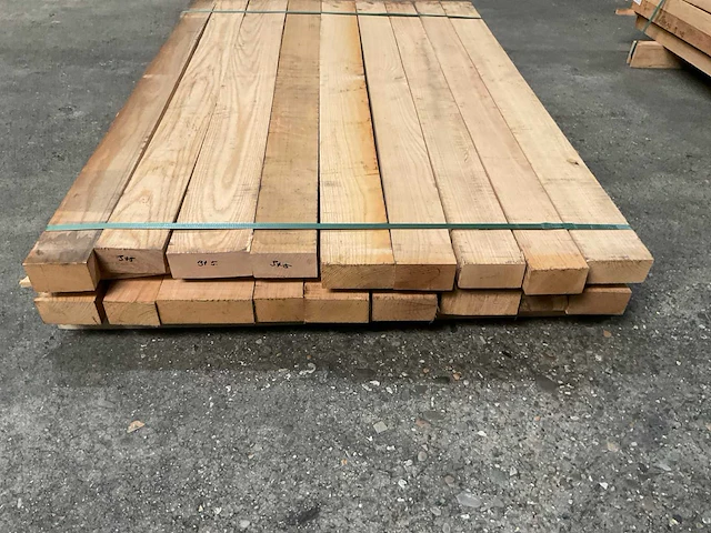 Europees eiken planken 52 mm ca. 0,154 m³ - afbeelding 4 van  5