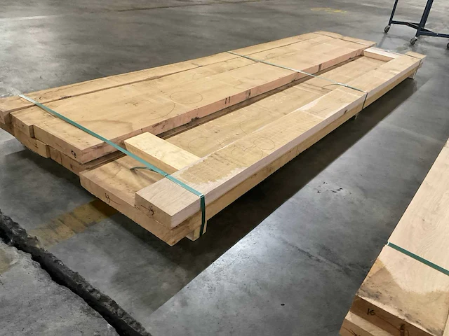 Europees eiken planken 52 mm ca. 0,240 m³ - afbeelding 3 van  5