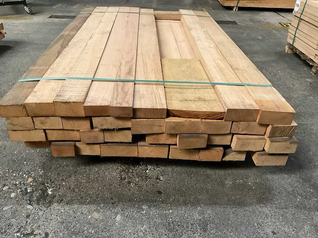 Europees eiken planken 52 mm ca. 0,313 m³ - afbeelding 4 van  5