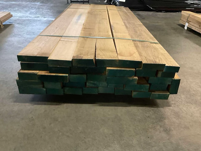 Europees eiken planken 52 mm ca. 0,572 m³ - afbeelding 4 van  5