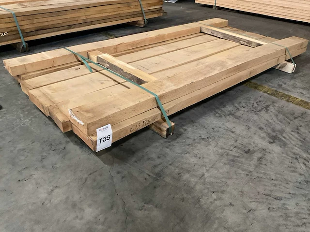 Europees eiken planken ca. 0,132 m³ - afbeelding 1 van  5