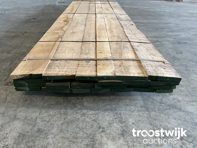 Europees eiken planken ca. 0,30 m³ - afbeelding 2 van  4