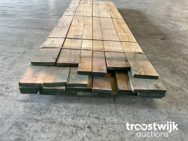Europees eiken planken ca. 0,30 m³ - afbeelding 4 van  4