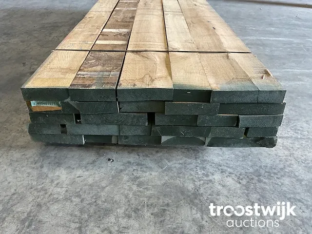 Europees eiken planken ca. 0,50 m³ - afbeelding 2 van  4
