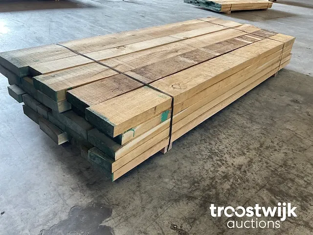 Europees eiken planken ca. 0,50 m³ - afbeelding 3 van  4