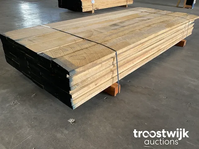 Europees eiken planken ca. 0,60 m³ - afbeelding 1 van  4