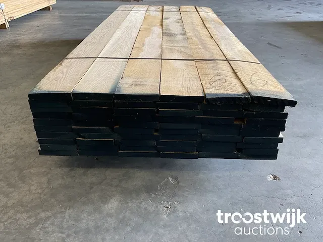 Europees eiken planken ca. 0,60 m³ - afbeelding 2 van  4