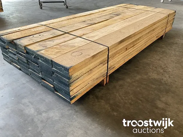 Europees eiken planken ca. 0,60 m³ - afbeelding 3 van  4