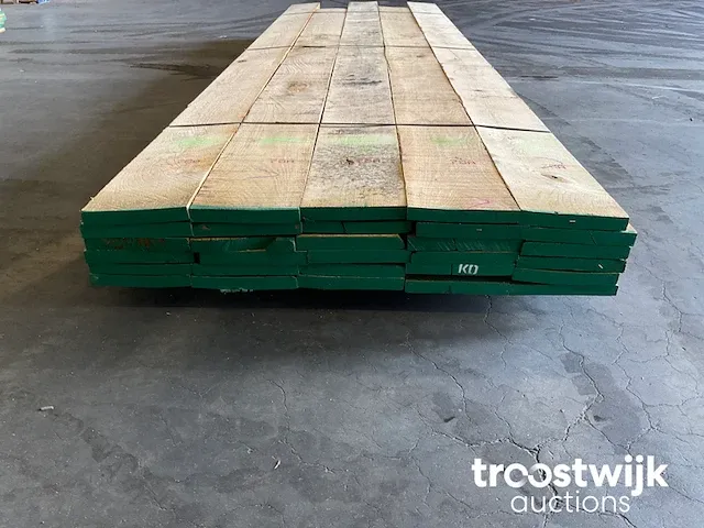 Europees eiken planken ca. 0,70 m³ - afbeelding 2 van  4