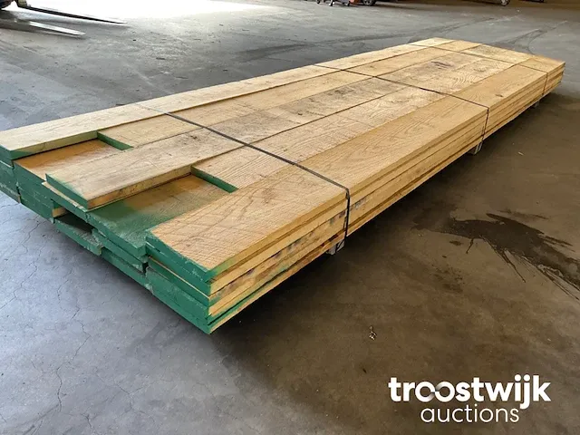 Europees eiken planken ca. 0,70 m³ - afbeelding 3 van  4