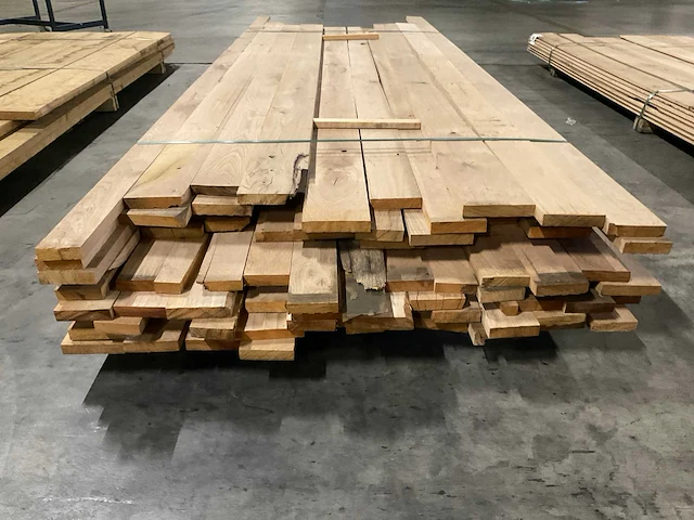 Europees eiken planken geschaafd 20 mm ca. 0,410 m³ - afbeelding 4 van  5