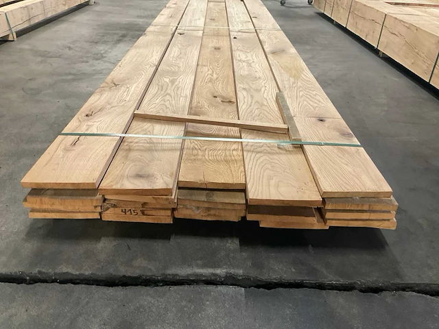Europees eiken planken geschaafd 20x180 mm (26x) - afbeelding 4 van  5