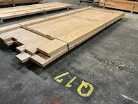 Europees eiken planken geschaafd 34 mm ca. 0,225 m³ - afbeelding 3 van  5