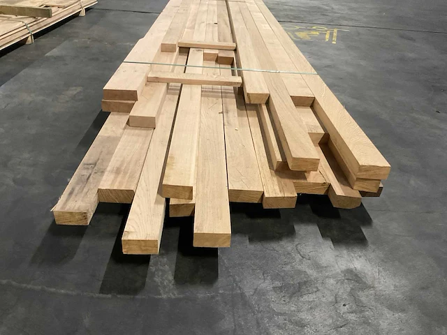 Europees eiken planken geschaafd 40 mm ca. 0,272 m³ - afbeelding 4 van  5