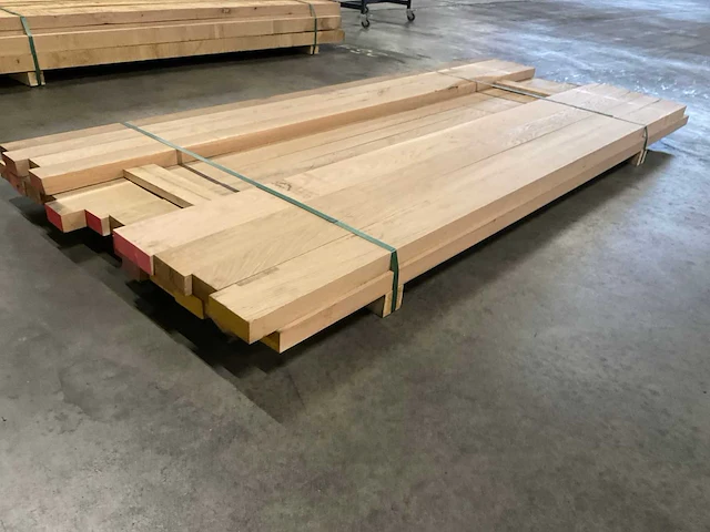 Europees eiken planken geschaafd 42 mm ca. 0,206 m³ - afbeelding 3 van  5