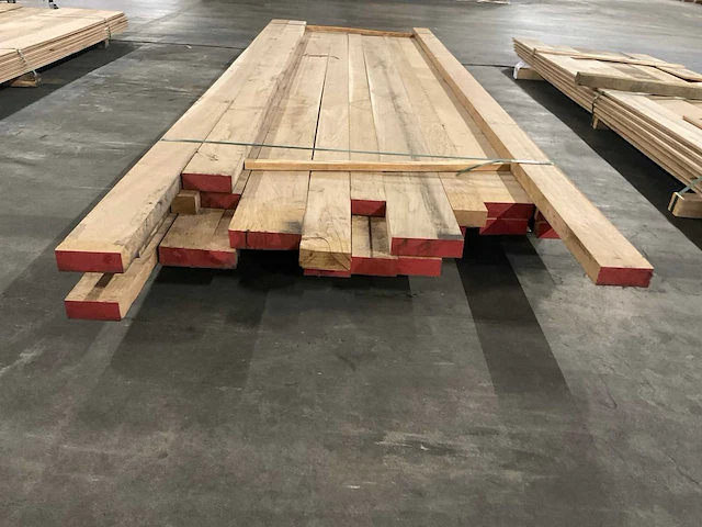 Europees eiken planken geschaafd 42 mm ca. 0,329 m³ - afbeelding 4 van  5