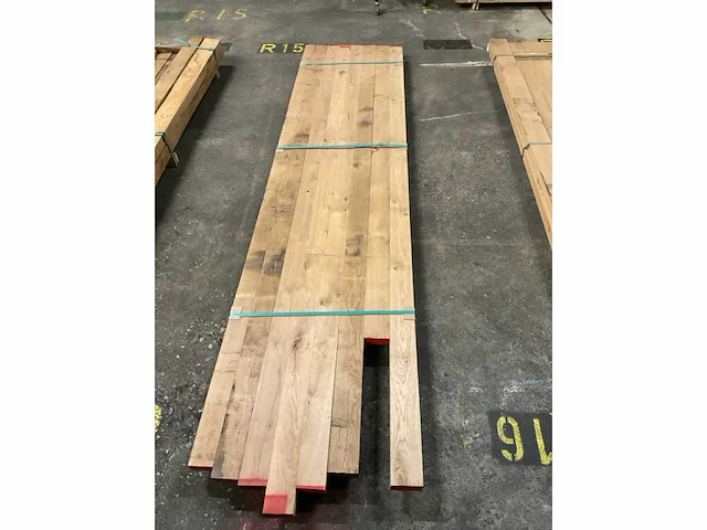 Europees eiken planken geschaafd 44 mm ca. 0,078 m³ - afbeelding 5 van  5