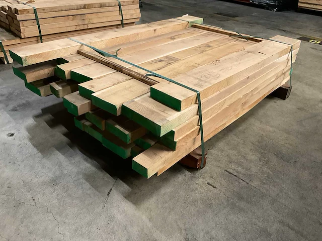 Europees eiken planken geschaafd 44 mm ca. 0,340 m³ - afbeelding 3 van  5