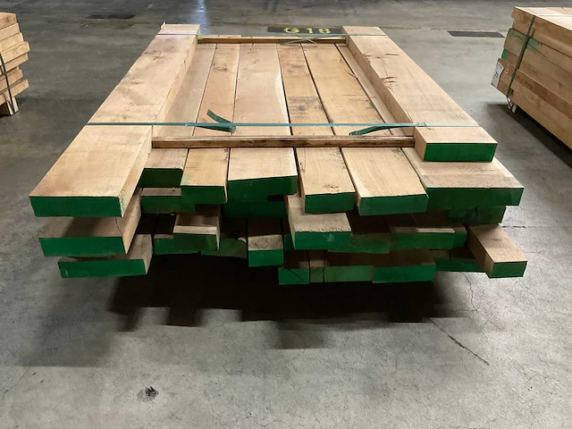Europees eiken planken geschaafd 44 mm ca. 0,340 m³ - afbeelding 4 van  5