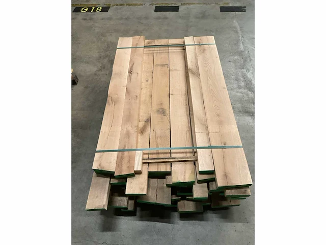 Europees eiken planken geschaafd 44 mm ca. 0,572 m³ - afbeelding 5 van  5