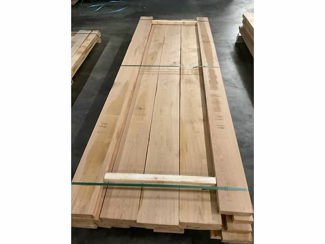 Europees eiken planken geschaafd 48 mm ca. 0,890 m³ - afbeelding 5 van  5