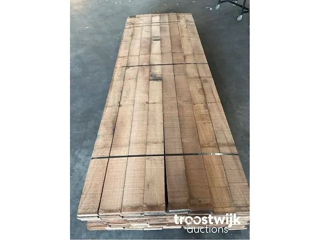 Europees eiken planken gestoomd ca. 0,9 m³ - afbeelding 5 van  5