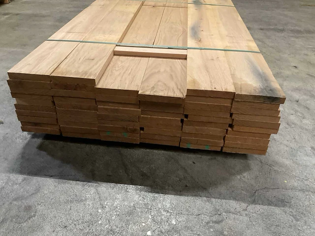 Europees eiken planken voorgeschaafd; 27x160 mm (58x) - afbeelding 4 van  5