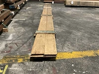 Europees eiken rhombus profiel geveldelen 20x140 mm (4x) - afbeelding 2 van  6