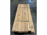Europees eiken triple rhombus profiel geveldelen 20x140 mm (41x) - afbeelding 4 van  5